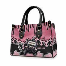 Load image into Gallery viewer, Personalized Leather Handbag Custom Name Gift for Women