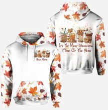 Load image into Gallery viewer, Personalized Fall Hoodie and Leggings Set with Your Name
