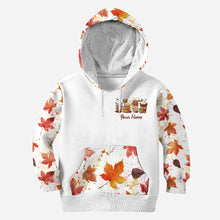 Load image into Gallery viewer, Personalized Fall Hoodie and Leggings Set with Your Name