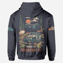 Load image into Gallery viewer, Personalized Adventure Jeep Hoodie All Over Print Custom Name Gift