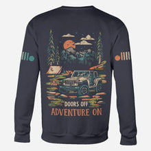 Load image into Gallery viewer, Personalized Adventure Jeep Hoodie All Over Print Custom Name Gift