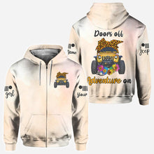 Load image into Gallery viewer, Personalized Adventure Jeep Hoodie Custom Name Gifts