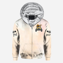 Load image into Gallery viewer, Personalized Adventure Jeep Hoodie Custom Name Gifts