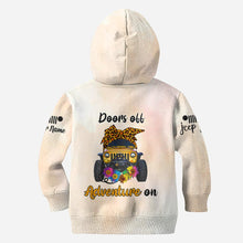 Load image into Gallery viewer, Personalized Adventure Jeep Hoodie Custom Name Gifts