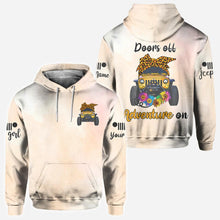 Load image into Gallery viewer, Personalized Adventure Jeep Hoodie Custom Name Gifts