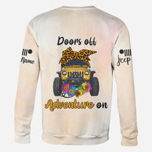 Load image into Gallery viewer, Personalized Adventure Jeep Hoodie Custom Name Gifts