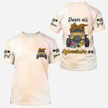 Load image into Gallery viewer, Personalized Adventure Jeep Hoodie Custom Name Gifts
