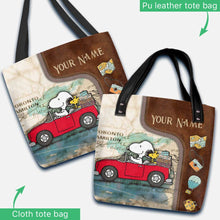 Load image into Gallery viewer, Personalized Travel Tote Bag with Custom Name for Mom/Dad