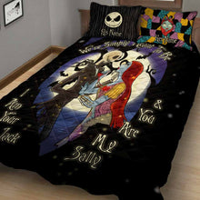 Load image into Gallery viewer, Personalized Nightmare Quilt Set Custom Couple Gift for Anniversary