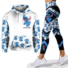 Load image into Gallery viewer, Personalized Ohana Hoodie and Leggings Custom Name Gift