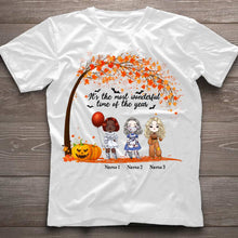 Load image into Gallery viewer, Personalized Halloween Bestie T-Shirt & Hoodie Gift for Friends