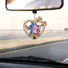Load image into Gallery viewer, Personalized I’m Yours Car Ornament Custom Name Gift for Couples