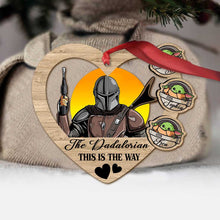 Load image into Gallery viewer, Personalized The Mandalorian Christmas Ornament Custom Gift