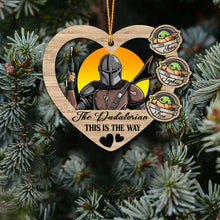 Load image into Gallery viewer, Personalized The Mandalorian Christmas Ornament Custom Gift