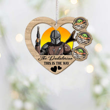 Load image into Gallery viewer, Personalized The Mandalorian Christmas Ornament Custom Gift