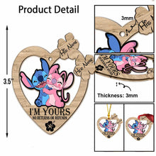 Load image into Gallery viewer, Personalized Christmas Ohana Ornament Custom Name Gift for Couples