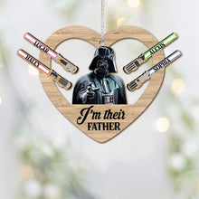 Load image into Gallery viewer, Personalized Christmas Ornament I'm Their Father Gift for Dad