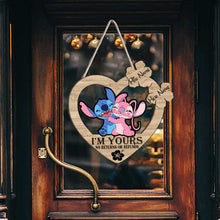 Load image into Gallery viewer, Personalized Ohana Wood Sign Custom Name Heart Gift for Him/Her