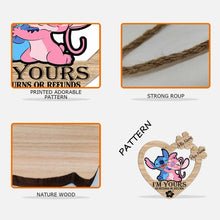 Load image into Gallery viewer, Personalized Ohana Wood Sign Custom Name Heart Gift for Him/Her