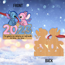 Load image into Gallery viewer, Personalized Acrylic Ohana Christmas Ornament Custom Names 2023 Gift
