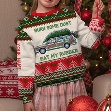 Load image into Gallery viewer, Personalized Christmas Sweater Custom Name Fun Design Gift