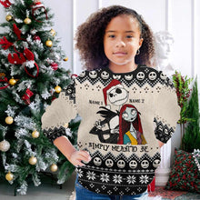 Load image into Gallery viewer, Personalized Christmas Sweater Unique Nightmare Before Christmas Gift