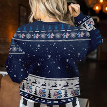 Load image into Gallery viewer, Personalized Aloha Ohana Christmas Sweater Custom Names