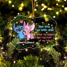 Load image into Gallery viewer, Personalized Ohana Acrylic Ornament Custom Names Christmas Gift