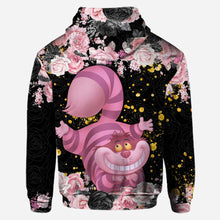 Load image into Gallery viewer, Personalized Black Pink Cat Hoodie and Leggings Set for Girls