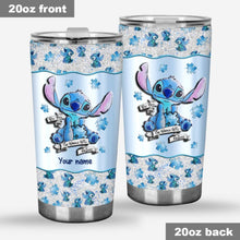 Load image into Gallery viewer, Personalized Autism Awareness Tumbler Custom Name Gift