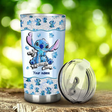 Load image into Gallery viewer, Personalized Autism Awareness Tumbler Custom Name Gift