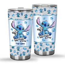 Load image into Gallery viewer, Personalized Autism Awareness Tumbler Custom Name Gift