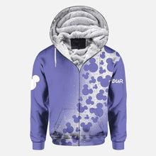 Load image into Gallery viewer, Personalized Magical Mouse Ears All Over Hoodie Custom Name Gift
