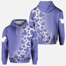 Load image into Gallery viewer, Personalized Magical Mouse Ears All Over Hoodie Custom Name Gift