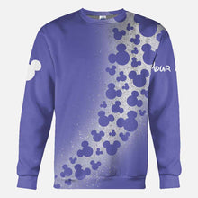 Load image into Gallery viewer, Personalized Magical Mouse Ears All Over Hoodie Custom Name Gift