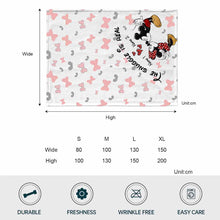 Load image into Gallery viewer, Personalized Couple Blanket Soft Flannel Snuggle Gift