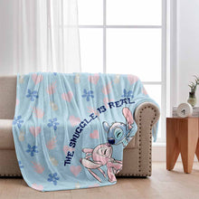 Load image into Gallery viewer, Personalized Ohana Blanket for Couples | Snuggle Gift Idea