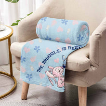 Load image into Gallery viewer, Personalized Ohana Blanket for Couples | Snuggle Gift Idea