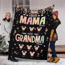 Load image into Gallery viewer, Personalized Mother's Day Grandma Blanket Custom Name Gift