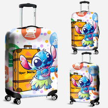 Load image into Gallery viewer, Personalized Ohana Luggage Cover Custom Name Travel Gift