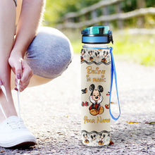 Load image into Gallery viewer, Personalized Water Tracker Bottle with Believe in Magic Design for Kids Birthday Gift