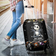 Load image into Gallery viewer, Personalized Nightmare Luggage Cover Custom Name Travel Gift