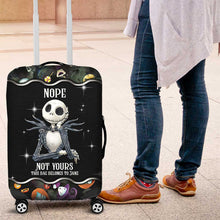 Load image into Gallery viewer, Personalized Nightmare Luggage Cover Custom Name Travel Gift