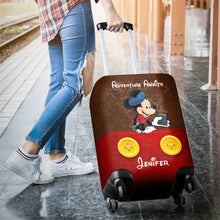 Load image into Gallery viewer, Personalized Mouse Luggage Cover Custom Name Travel Gift