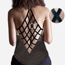 Load image into Gallery viewer, Personalized Cross Tank Top Custom Name Summer Gift for Her