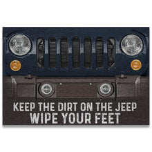 Load image into Gallery viewer, Personalized Jeep Doormat Custom Name Gift for Car Lovers