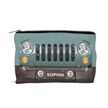 Load image into Gallery viewer, Personalized Jeep Pouch with Name Custom Gift for Her