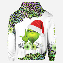 Load image into Gallery viewer, Personalized Grinch Hoodie & Leggings Set Custom Name Gift for Christmas