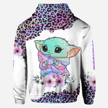 Load image into Gallery viewer, Personalized Yoda Best Mom Hoodie and Leggings Set Gift
