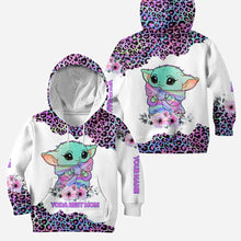 Load image into Gallery viewer, Personalized Yoda Best Mom Hoodie and Leggings Set Gift